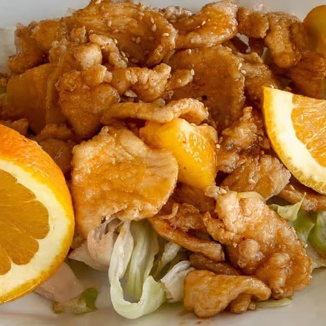 Orange Chicken.